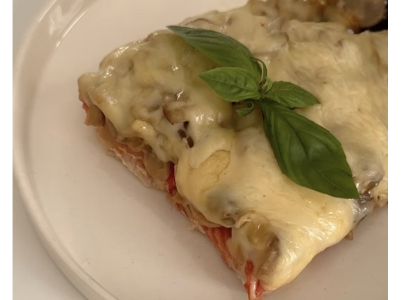 Идеальный белковый ужин: куриная грудка с грибами и сыром
